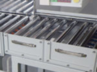 Transportadores de rodillos Opciones de sistemas de transferencia Sugino JCC