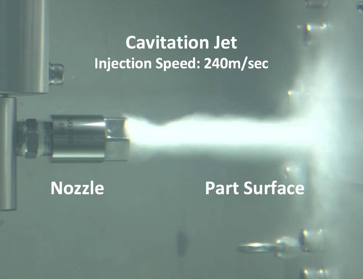 Cavitation Water Jet Peening - Shotless Peening from Sugino Corp.