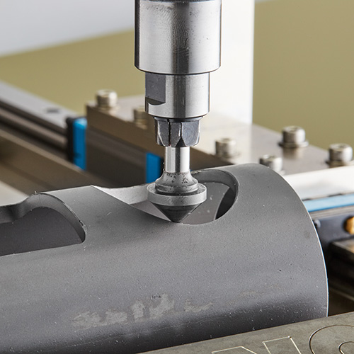 Barriquan Deburring Tool Holder in Use