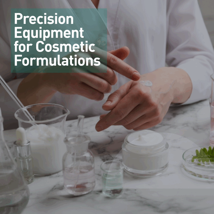 Sugino Star Burst for wet jet milling for cosmetic ingredients and emulsions