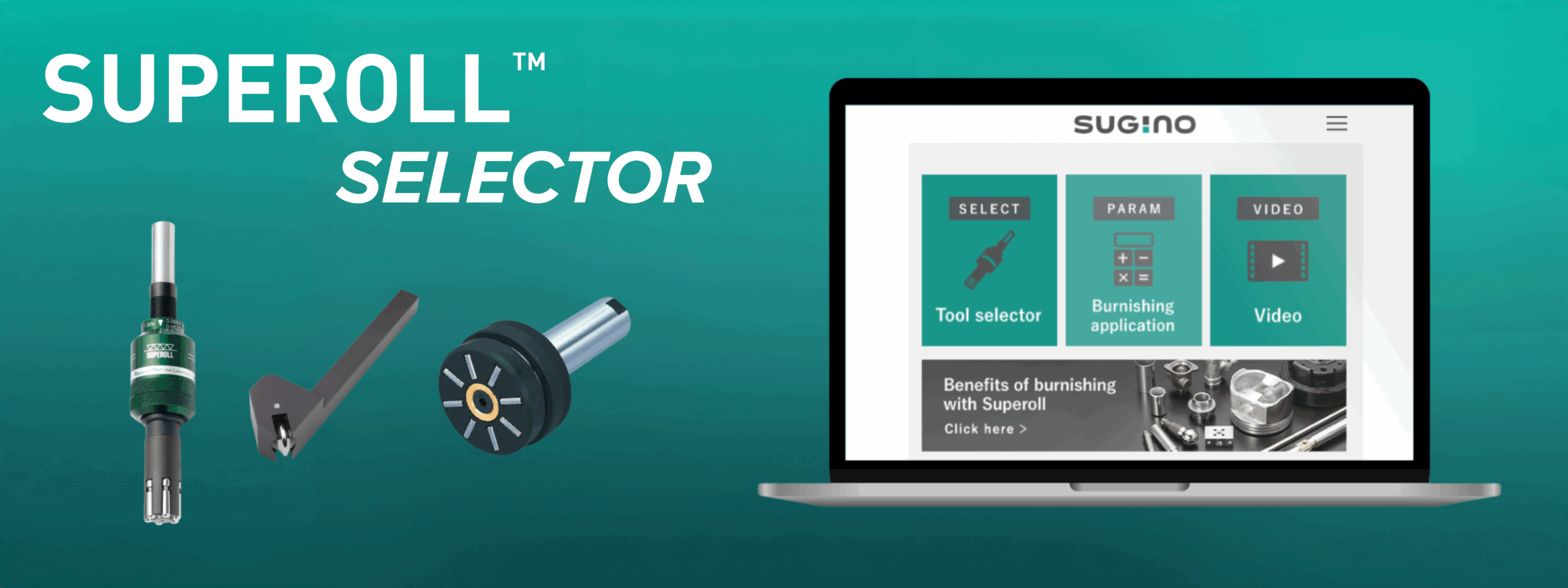Superoll Selector tool selection app and machining parameter calculator