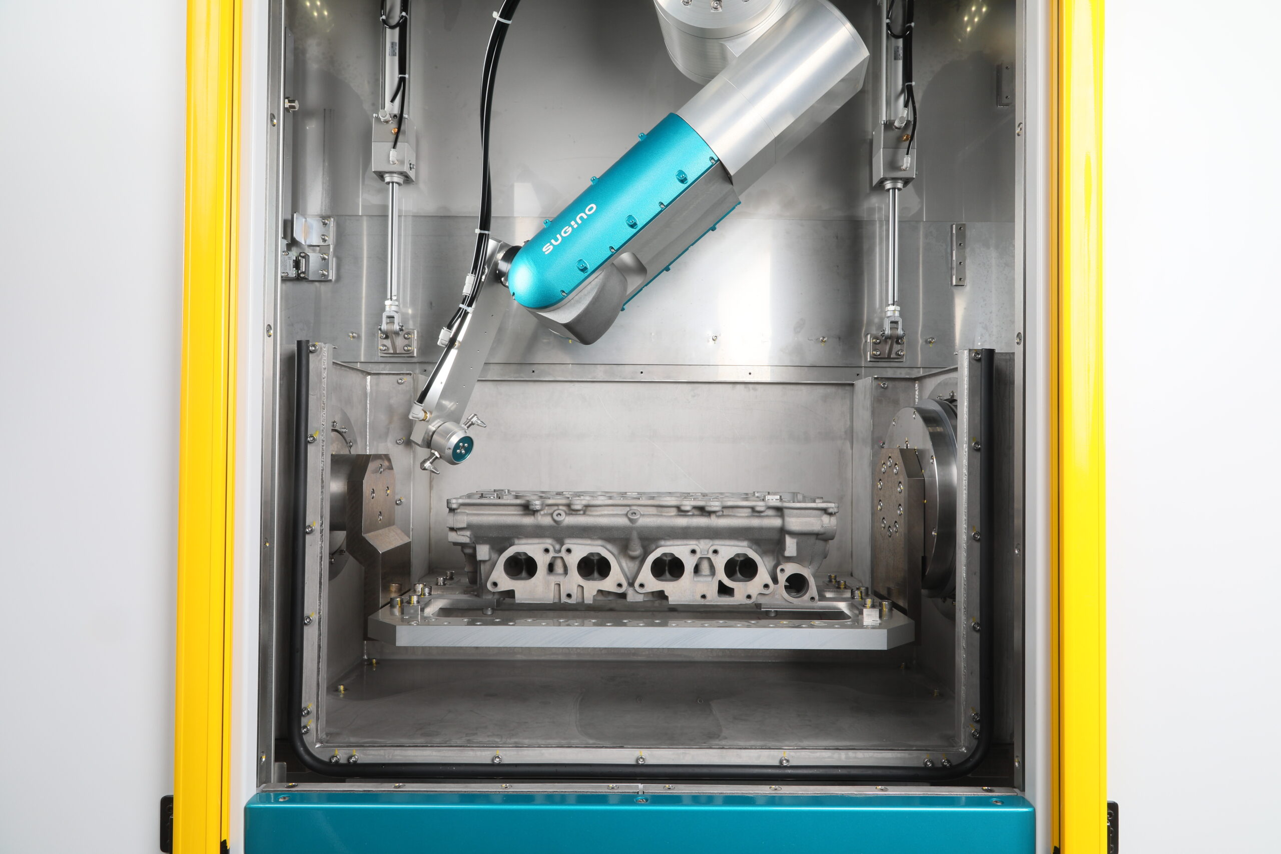 Sugino's air blow part drying option for the JCC series