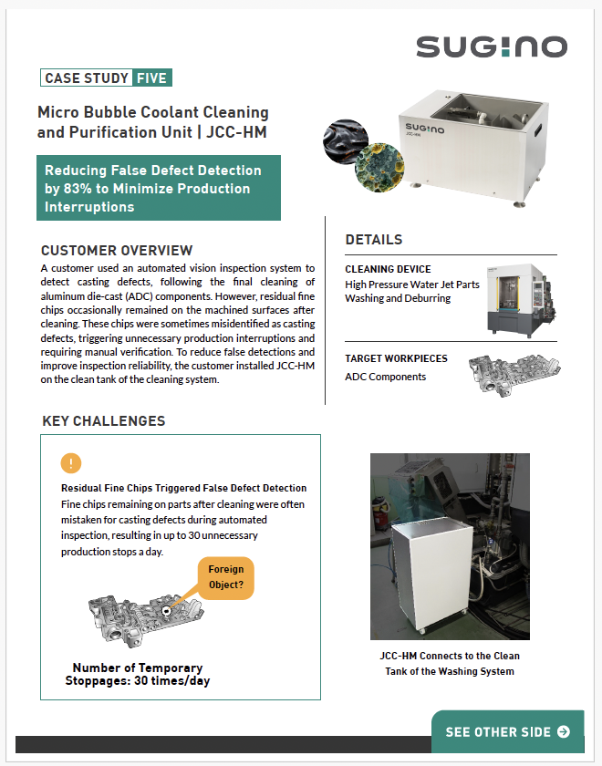 Remove oil, debris, and metal fines from coolant and fluid for better machining
